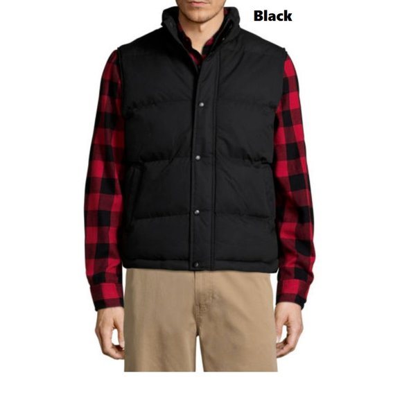 Men's Puffer Vest St John's Bay size S M L XL NEW - Picture 2 of 9